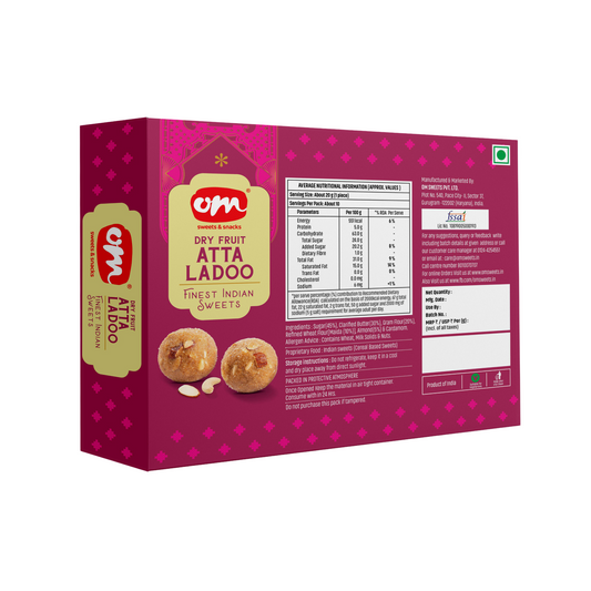 Atta Ladoo 400gm (Vanaspati)